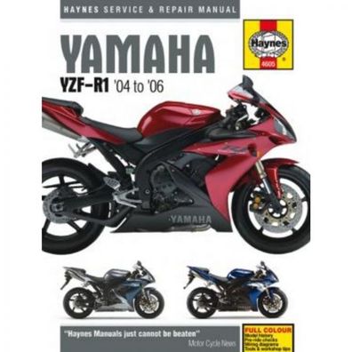 Yamaha Motorrad YZF R1 (2004-2006) Reparaturanleitung Haynes