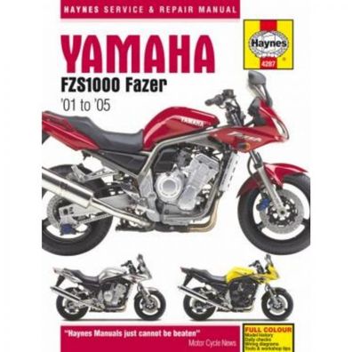 Yamaha Motorrad FZS1000 Fazer (2001-2005) Reparaturanleitung Haynes