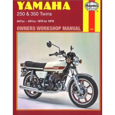 Yamaha Motorrad 250 und 350 Twins (1970-1979) Reparaturanleitung Haynes