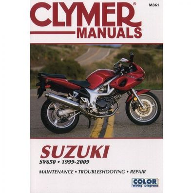 Suzuki SV650 (1999-2009) Reparaturanleitung Clymer