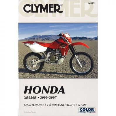 Honda XR650R (2000-2007) Reparaturanleitung Clymer