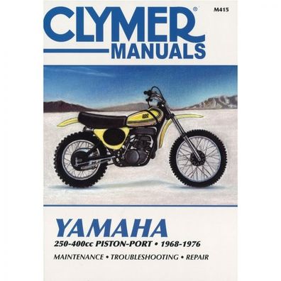 Yamaha 250-400cc Piston-Port (1968-1976) Reparaturanleitung Clymer