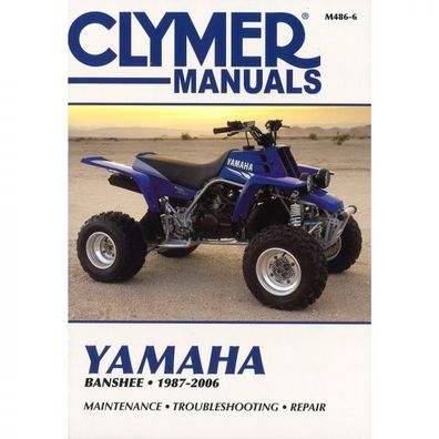 Yamaha Banshee (1987-2006) Quad Reparaturanleitung Clymer