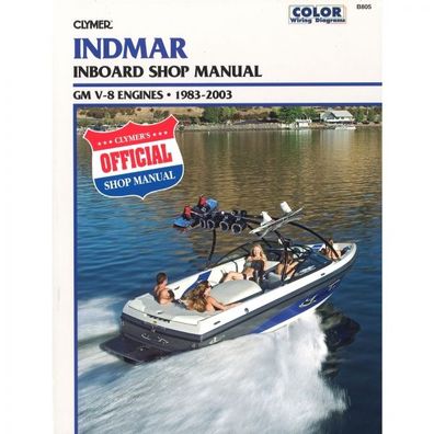 Indmar Innenbord GM V-8 Motoren (1983-2003) Handbuch Reparaturanleitung Clymer