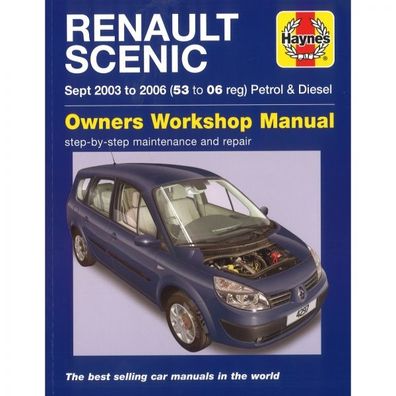 Renault Scenic Sept.2003-2006 Benzin Diesel Reparaturanleitung Haynes