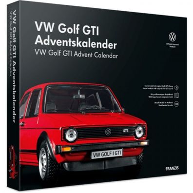 VW Golf GTI Modellauto Modellbau Adventskalender Franzis Verlag