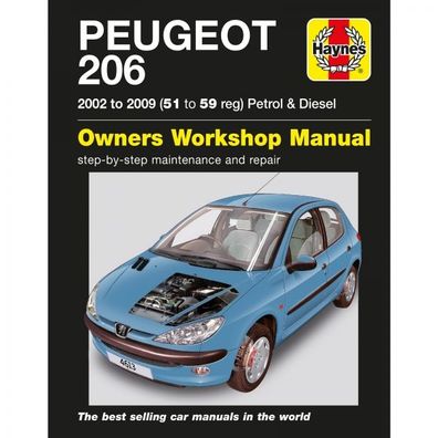 Peugeot 206 2002-2009 Benzin Diesel Reparaturanleitung Haynes