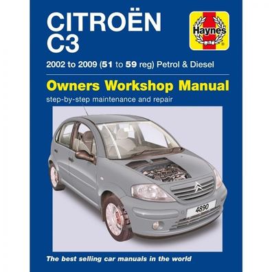 Citroen C3 2002-2009 Benzin Diesel Reparaturanleitung Haynes