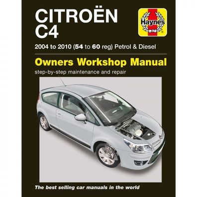 Citroen C4 2004-2010 Benzin Diesel Reparaturanleitung Haynes