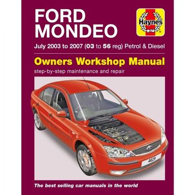 Ford Mondeo 2003-2007 Benzin Petrol Diesel Reparaturanleitung Haynes