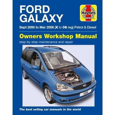 Ford Galaxy 2000-2006 Benzin Petrol Diesel Reparaturanleitung Haynes