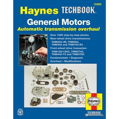 General Motors Automatic Transmission Overhaul Fundamentals Techbook Haynes