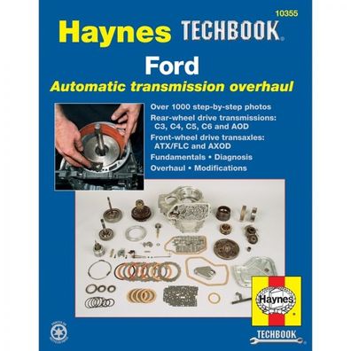 Ford Automatic Transmission Overhaul Fundamentals Diagnosis Techbook Haynes