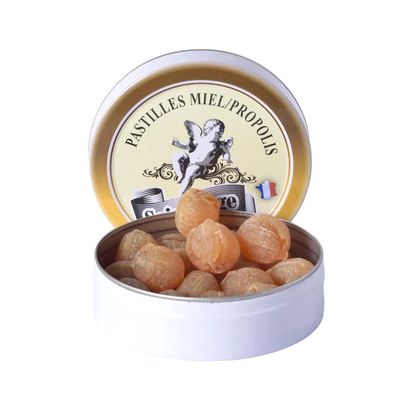Saint-Ange Pastilles Miel/ Propolis - Honig/ Propolis Pastillen aus Frankreich 50g