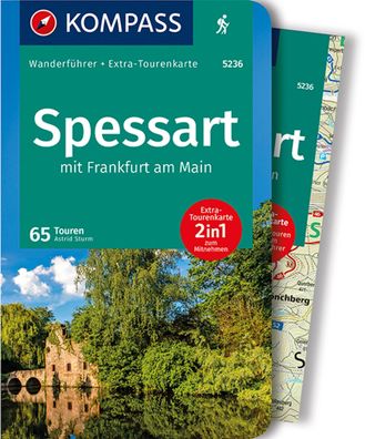 Kompass Wanderf?hrer Spessart mit Frankfurt am Main, 65 Touren mit Extra-To ...