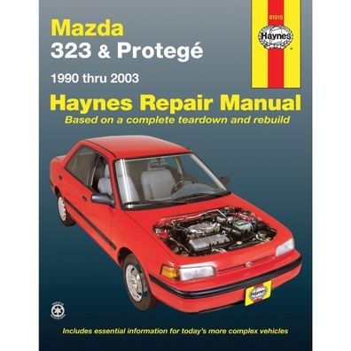 Mazda 323 Protege 1990-03 Familia GLC Limousine Komb Reparaturanleitung Haynes