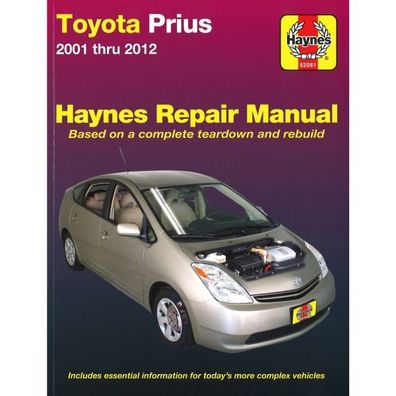Toyota Prius 2001-2012 Reparaturanleitung Werkstatthandbuch Haynes