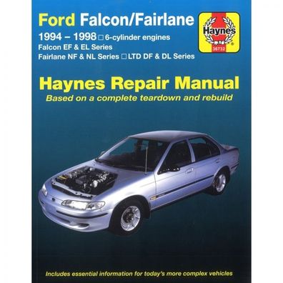 Ford Falcon Fairlane 1994-1998 Reparaturanleitung Werkstatthandbuch Haynes