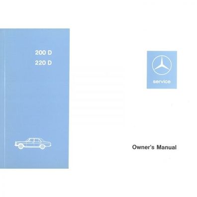 Mercedes-Benz W115 200D 220D 1967-1976 owners manual