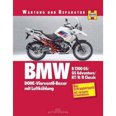 BMW R1200GS GS-Adventure RT R-Classic Motorrad Wartungs-/ Reparaturanleitung
