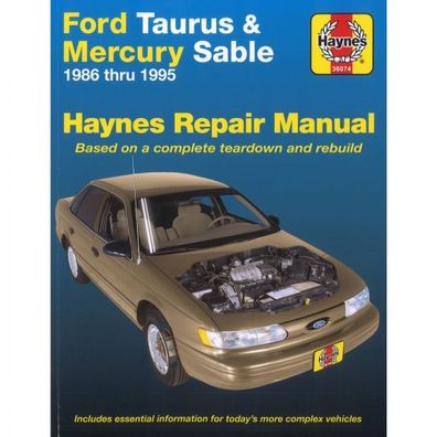 Ford Taurus Mercury Sable 1986-1995 Reparaturanleitung Werkstatthandbuch Haynes