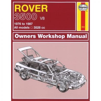 Rover 3500 V8 3528cc 1976-1987 Reparaturanleitung Werkstatthandbuch Haynes