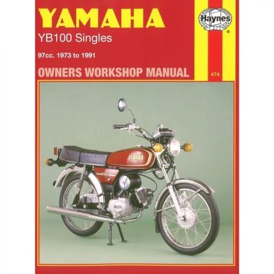 Yamaha YB100 Singles 97cc 1973-1991 Reparaturanleitung Werkstatthandbuch Haynes