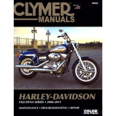 Harley-Davidson FXD Dyna Series 2006-11 Repair Manual Reparaturanleitung Clymer