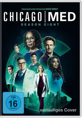 Chicago Med - Staffel #8 (DVD) 5Disc Die komplette achte Staf...
