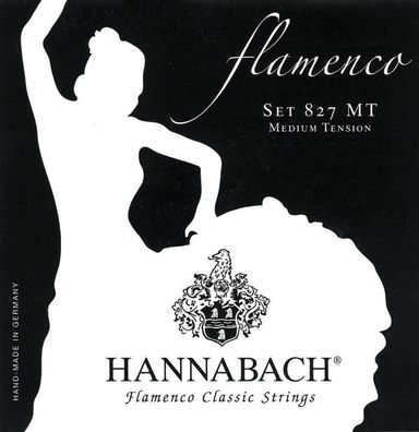 Hannabach 827MT Saiten für Flamencogitarre - medium - Satz oder Einzelsaiten