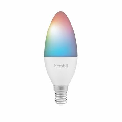 Hombli - E14 Smart Glühbirne RGB und CCT