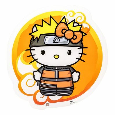 Naruto Shippuden x Hello Kitty LED Wandleuchte Hello Kitty Naruto 30 cm