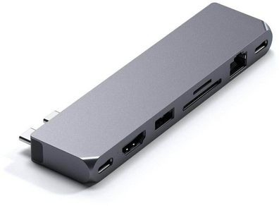 Satechi Pro Hub Mini Adapter USB-Dockingstation spacegrey