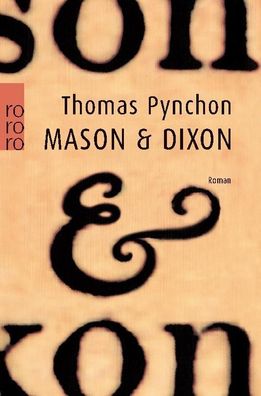 Mason & Dixon, Thomas Pynchon