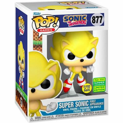 POP-Figur Sonic The Hedgehog Super Sonic Exklusiv
