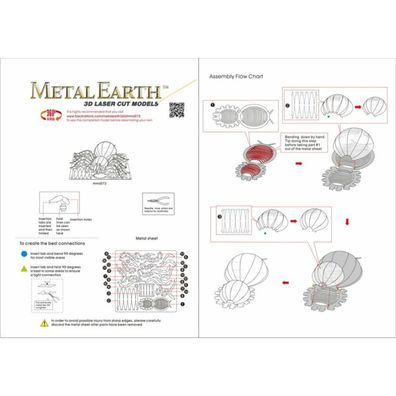 METAL EARTH 3D-Puzzle Tarantula