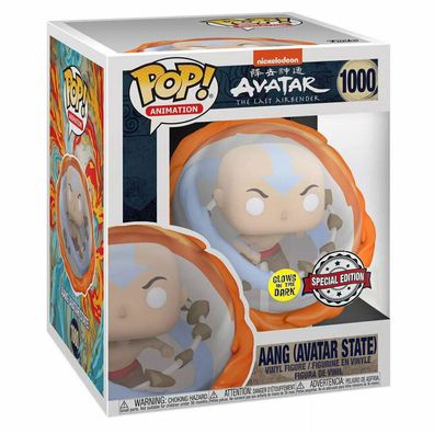 POP-Figur Avatar Aang Alle Elemente Glow in the Dark Exklusiv