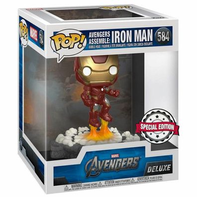 POP-Figur Marvel Avengers Iron Man Assemble Exklusiv