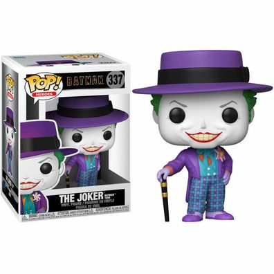 POP! DC Comics - The Joker (Batman 1989) (9,5 cm, Chase-Variante möglich)