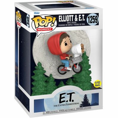 POP Figur E.T. The Extra-Terrestrial 40th Elliott & E.T Flying