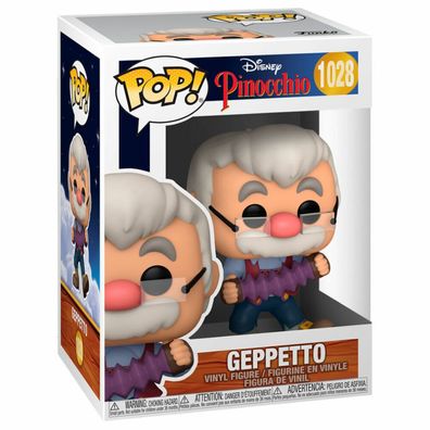POP Figur Disney Pinocchio Geppetto mit Akkordeon