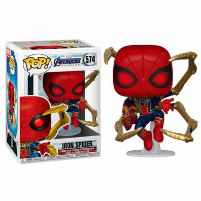 POP Figur Marvel Avengers Endgame Iron Spider mit Nano Gauntlet
