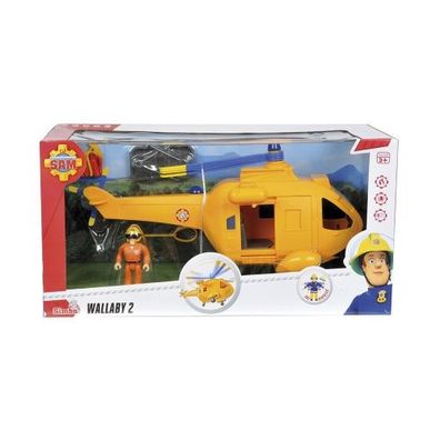 Simba - Sam The Firefighter Wallaby Helicopter - Simba - (Spi...