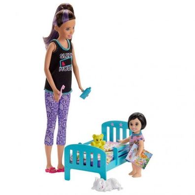 Mattel - Barbie Skipper Babysitters Inc Bedtime / from Assort - Mattel - (Spielwa...