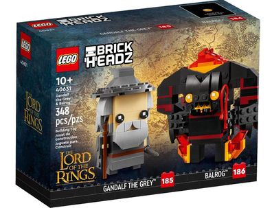 Lego Brickheadz Gandalf der Graue und Balrog (40631)