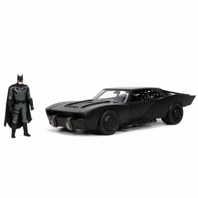DC Comics Der Batman Batmovil Metall Auto + Batman Figur Set