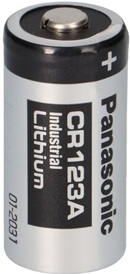 Panasonic Fotobatterie CR123A Lithium 3V 1400mAH Industrial