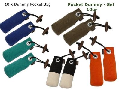 Pocket Dummy - Set 10er - 10 Pocket Dummies Dummyset 85g gemischt