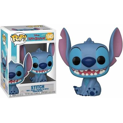 Lilo & Stitch POP! Disney Vinyl Figur Smiling Seated Stitch 9 cm