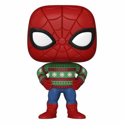 Marvel Holiday POP! Marvel Vinyl Figur Spider-Man 9 cm